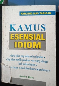 Image of Kamus Esensial Idiom