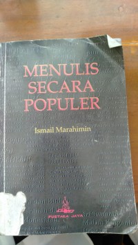 Image of MENULIS SECARA POPULER