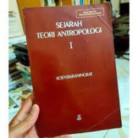 Image of sejarah teori antropologi 1