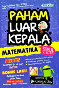 Image of Paham Luar Kepala Matematika SMA X, XI, XII